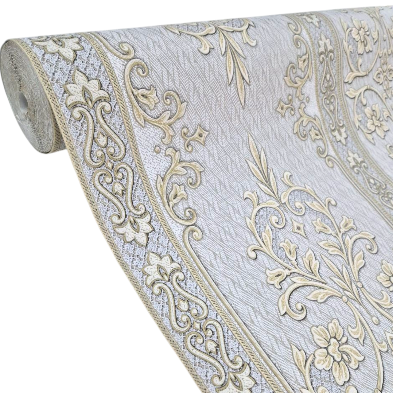 Обои виниловые Славянские обои 3659-04 с бежевым узором в гостиную/спальню/коридор/офис 10,05x1,06 м Серый (2470795448) Обои виниловые Славянские обои 3659-04 с бежевым узором в гостиную/спальню/коридор/офис 10,05x1,06 м Серый (2470795448)