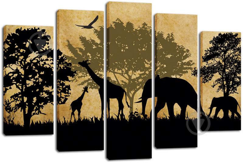 Модульная картина из 5 частей Декор Карпаты 120х80 см (PLM5 486) Модульная картина из 5 частей Декор Карпаты 120х80 см (PLM5 486)