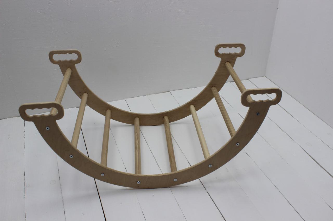 Дитячий тренажер з матрацом Paradox Арка Піклер з натурального дерева (260220244) - фото 6 Дитячий тренажер з матрацом Paradox Арка Піклер з натурального дерева (260220244) - фото 6