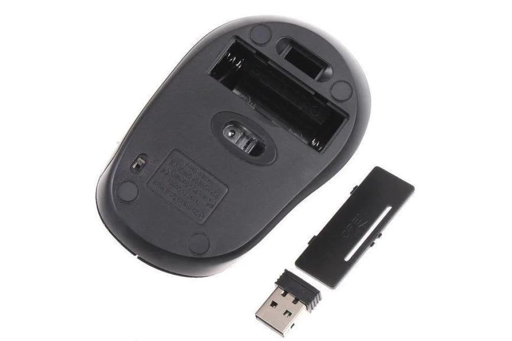Мышь беспроводная Wireless Mouse G-108 Черный (374214) - фото 4