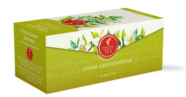 Чай зеленый ароматизированный пакетированный Julius Meinl Жасмин 25 шт. (11273)