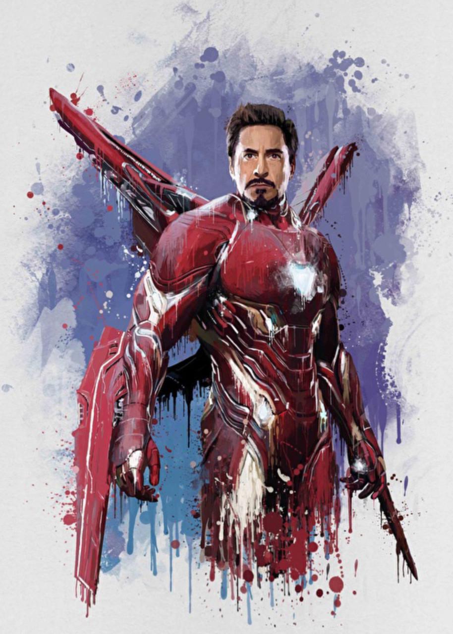 Картина постер Gee! Iron Man Железный Человек фан 40х60 см IM.09.134