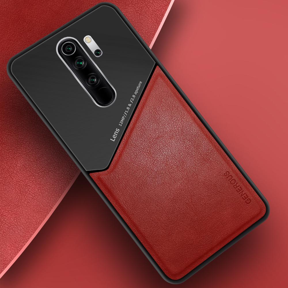 Комбинированный чехол Generous на Xiaomi Redmi Note 8 Pro Red (20024-2D)