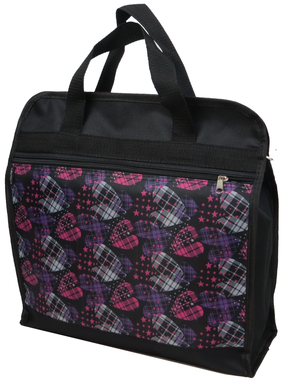 Сумка господарська Wallaby з принтом Чорний (2701.22)