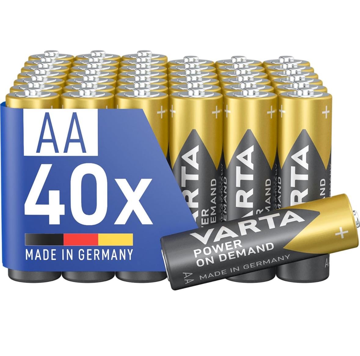 Батарейка Varta Super Heavy Duty AA BLI 40 шт.