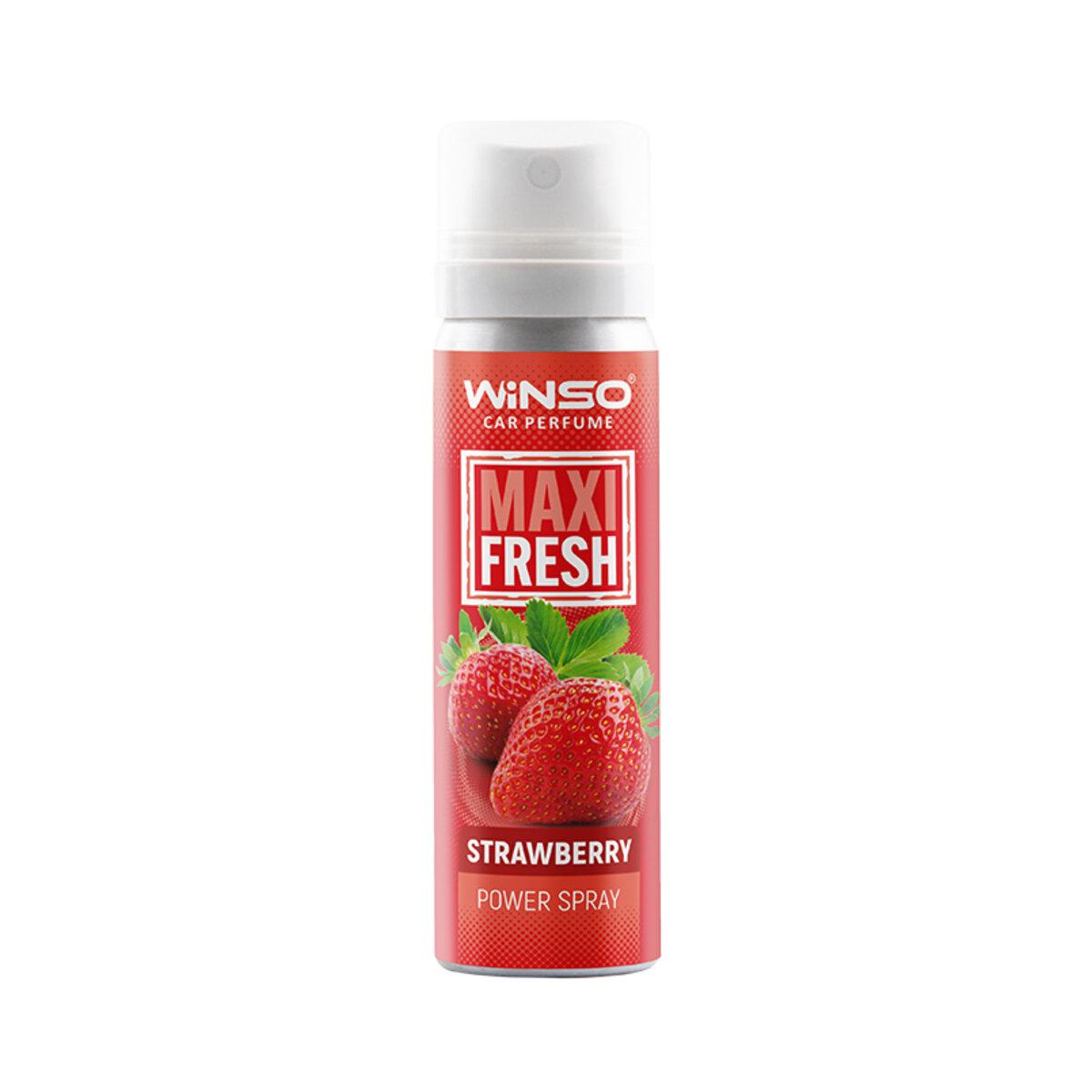 Ароматизатор воздуха Winso Maxi Fresh Strawberry 75 мл (7143)