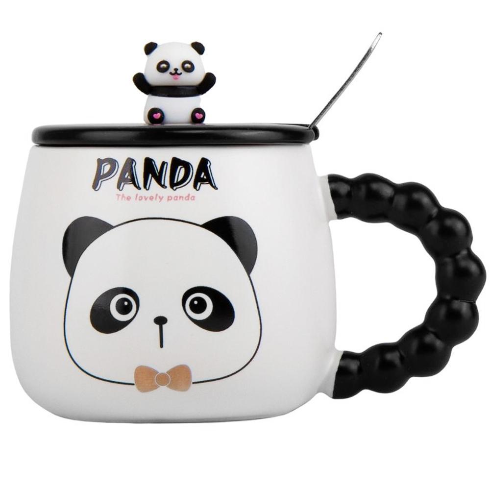 Кружка керамическая Elisey The lovely panda 300 мл Белый (9050-003)