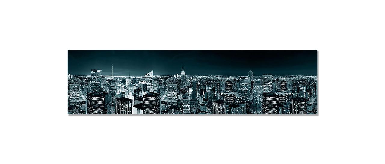 Наклейка виниловая 3D Zatarga Синева ночного города 650х2500 мм (1274514248)