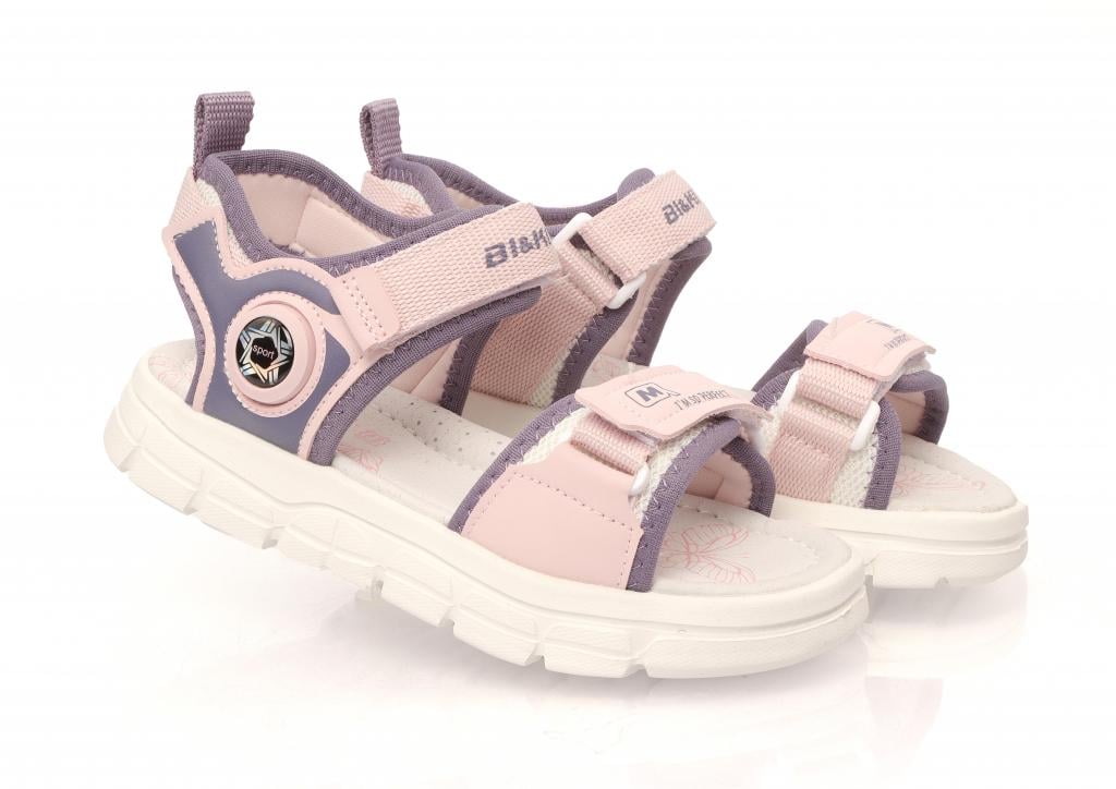 Cандали для девочек 11535 в сетку р. 27 Розовый