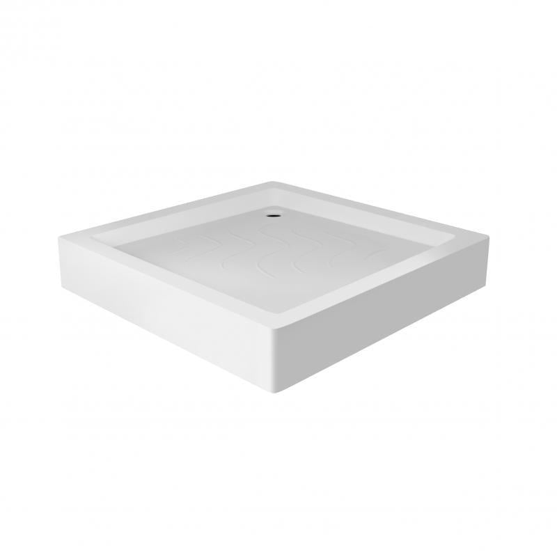 Душовий піддон Lidz Mazur ST квадратний акриловий 90x90x16 см (SD00047010)