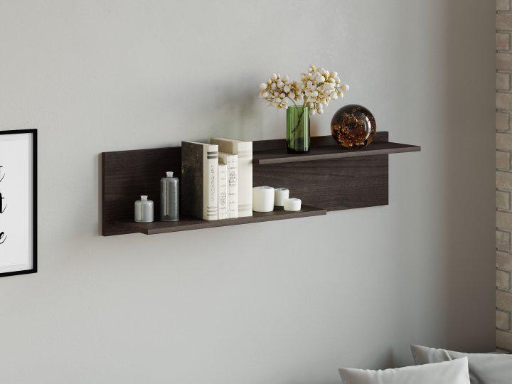 Полка настенная Париж 1100х250х216 мм Венге - фото 5 Полка настенная Париж 1100х250х216 мм Венге - фото 5