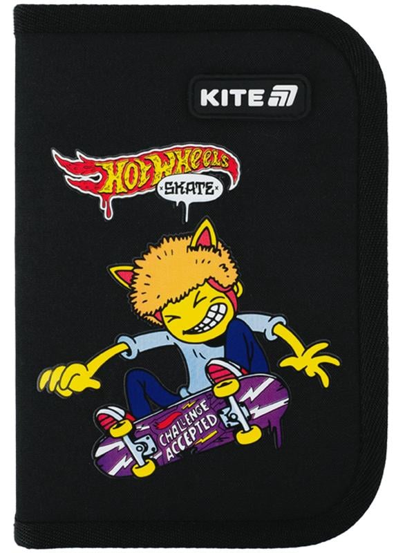 Пенал шкільний KITE HW25-622-2 Hot Wheels