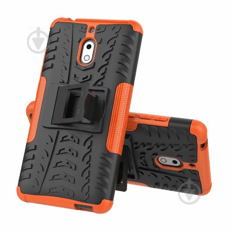 Чехол Armor Case для Nokia 2.1 Оранжевый (hub_PbZF78231)