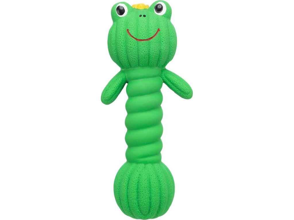 Игрушка для собак Trixie Гантель Жаба латекс 18 см (34484)