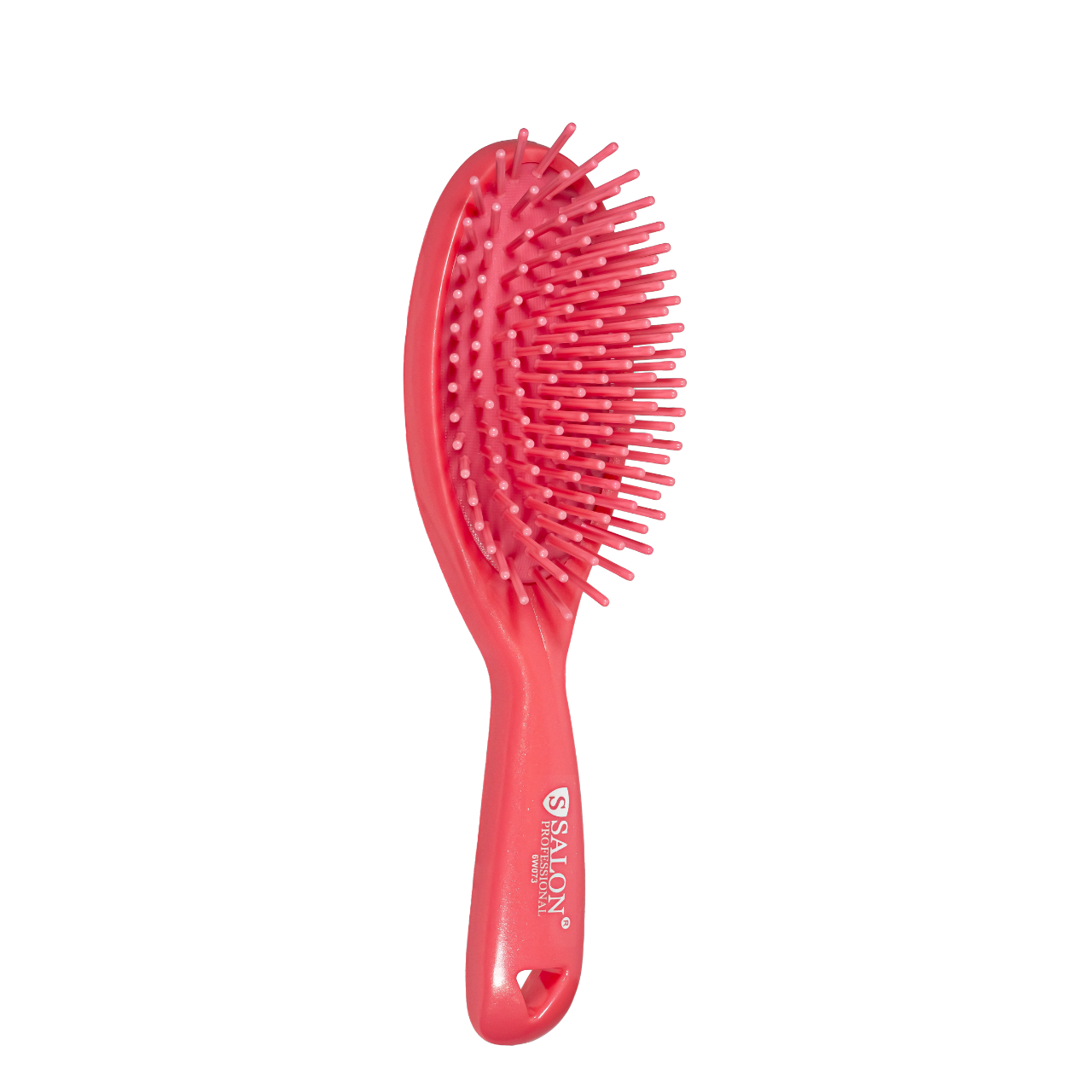 Щетка для волос массажнаяSalon Professional 6W073 с силиконовыми зубцами (23940602)