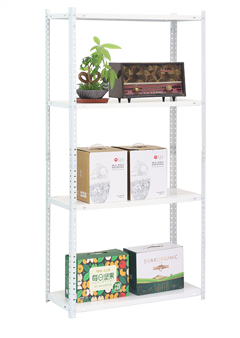 Стеллаж металлический Homart W40-4 150х75х30 см Белый (9915) - фото 2