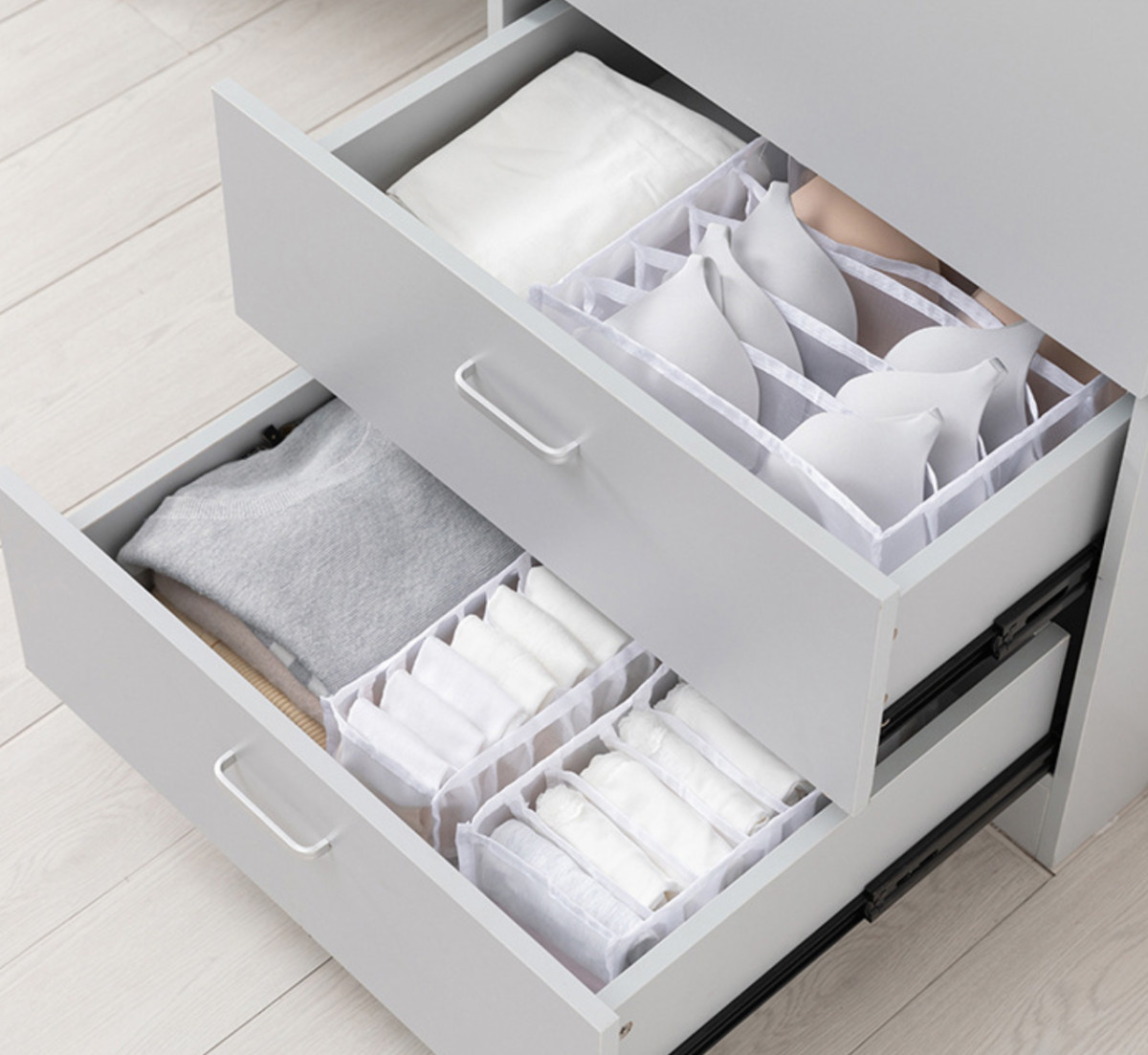 Органайзеры для хранения белья 6048 3 пред. Белый (4259396) - фото 3 Органайзеры для хранения белья 6048 3 пред. Белый (4259396) - фото 3