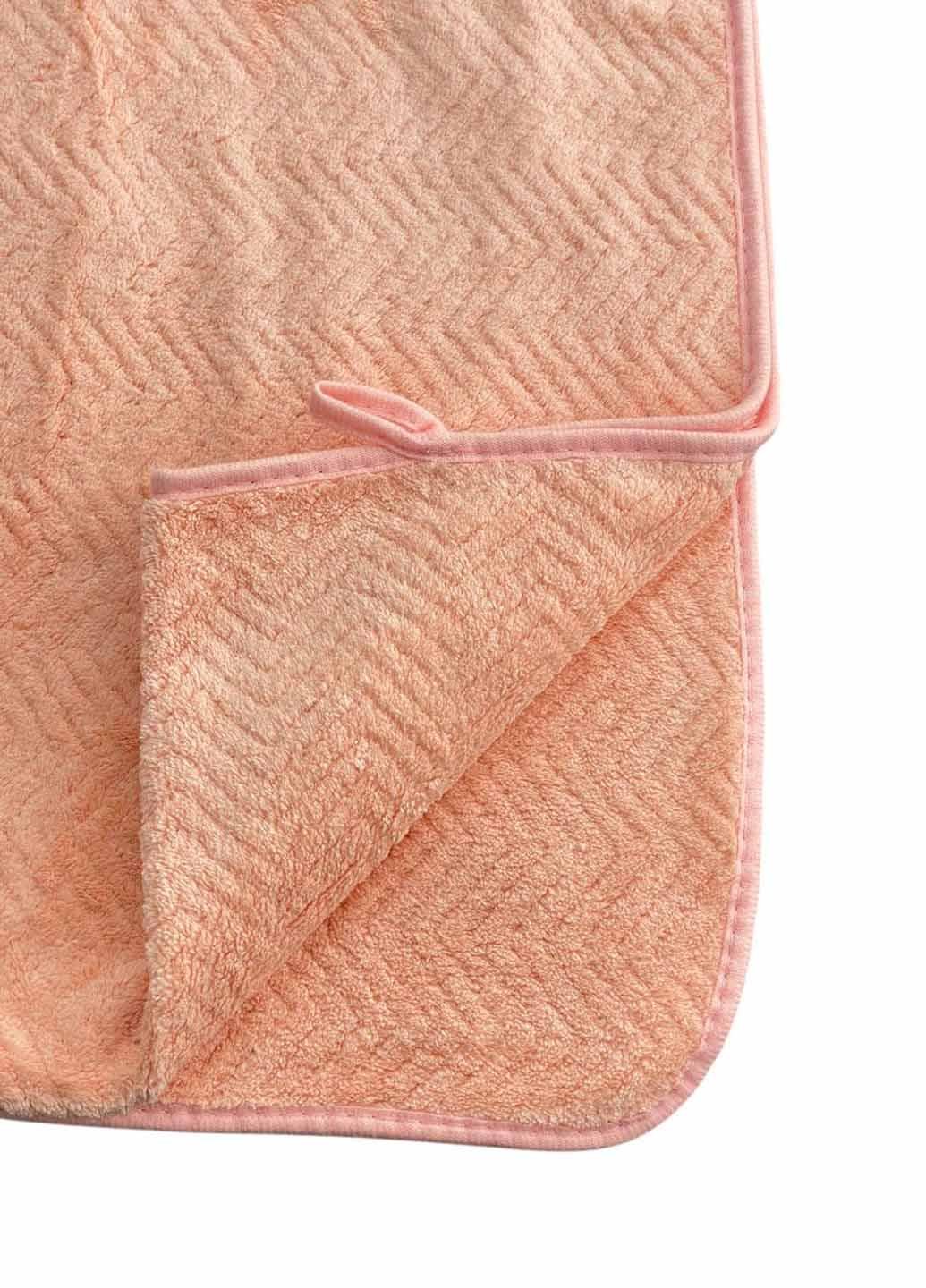 Рушник лицьовий мікрофібра 100х50 см (73м-3) - фото 2