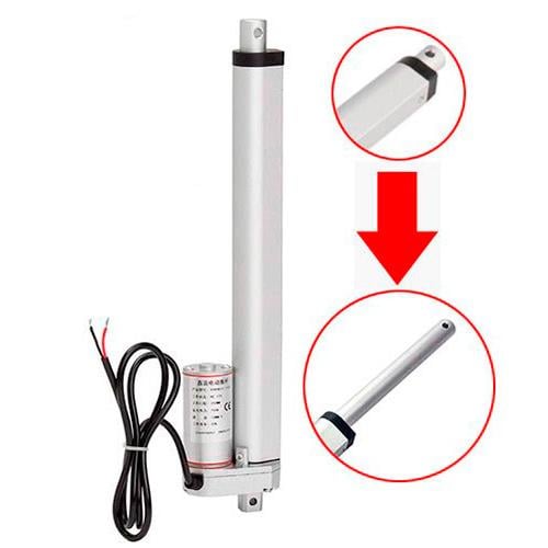 Привод-актуатор линейный штоковой XYDHB12 300 мм 1500Н 4 мм/c (424678) - фото 2