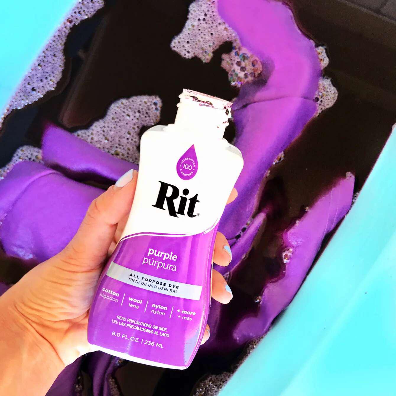 Барвник для одягу Rit Dye Purple (88130) - фото 11 Барвник для одягу Rit Dye Purple (88130) - фото 11