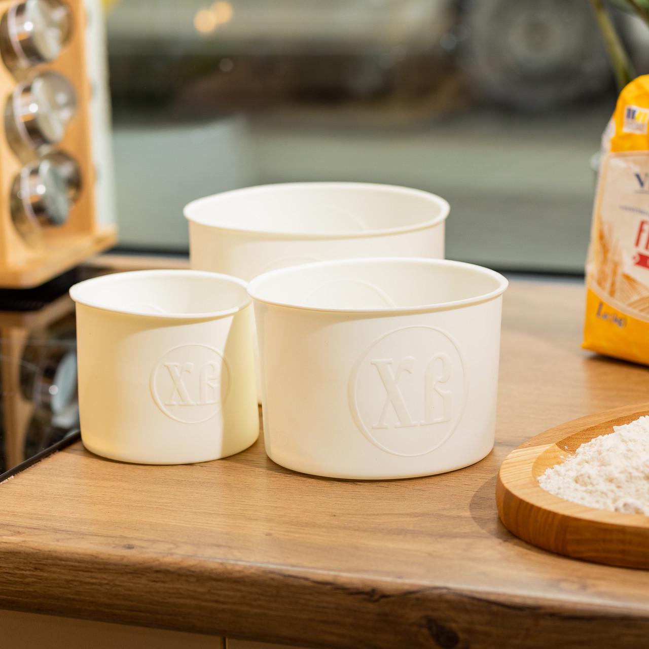 Набор форм для выпечки силиконовые кулича 3 шт. 1,7 л/1 л/0,6 л Белый (HP-35-558W) - фото 3 Набор форм для выпечки силиконовые кулича 3 шт. 1,7 л/1 л/0,6 л Белый (HP-35-558W) - фото 3