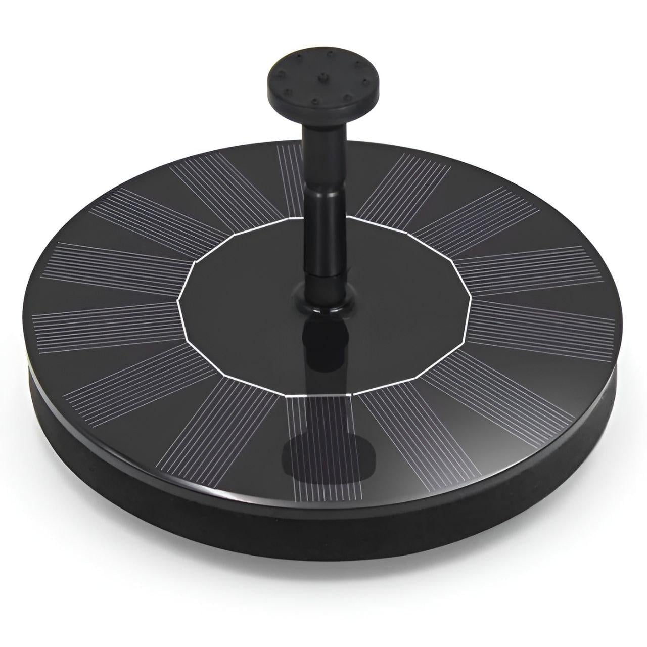 Фонтан садовый 5204/GR с 6 насадками на солнечной батарее (31480740)