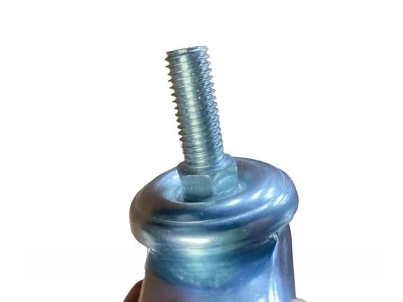 Колесо поворотное с болтом и тормозом 75 мм (1850991801) - фото 3