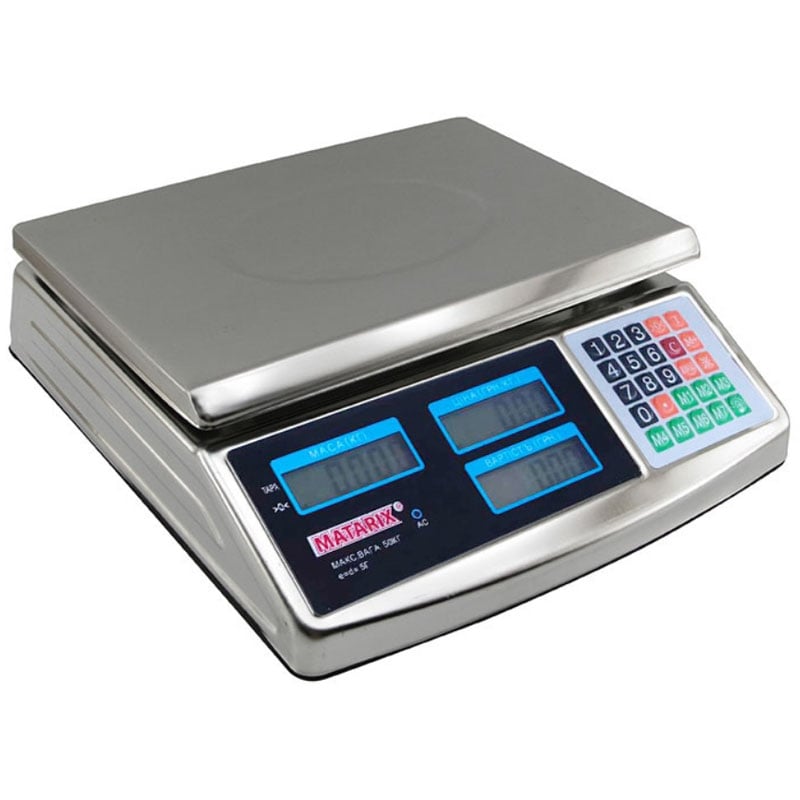 Ваги торговельні Matarix MX-413 електронні 50 кг (tf7019)
