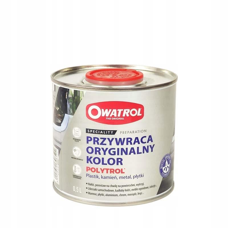 Відновлювач кольору Owatrol Polytrol для стійкої регенерації пластикових матеріалів 500 мл
