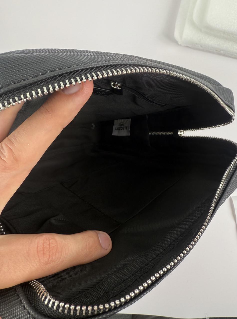 Барсетка через плечо Lacoste Черный - фото 2 Барсетка через плечо Lacoste Черный - фото 2