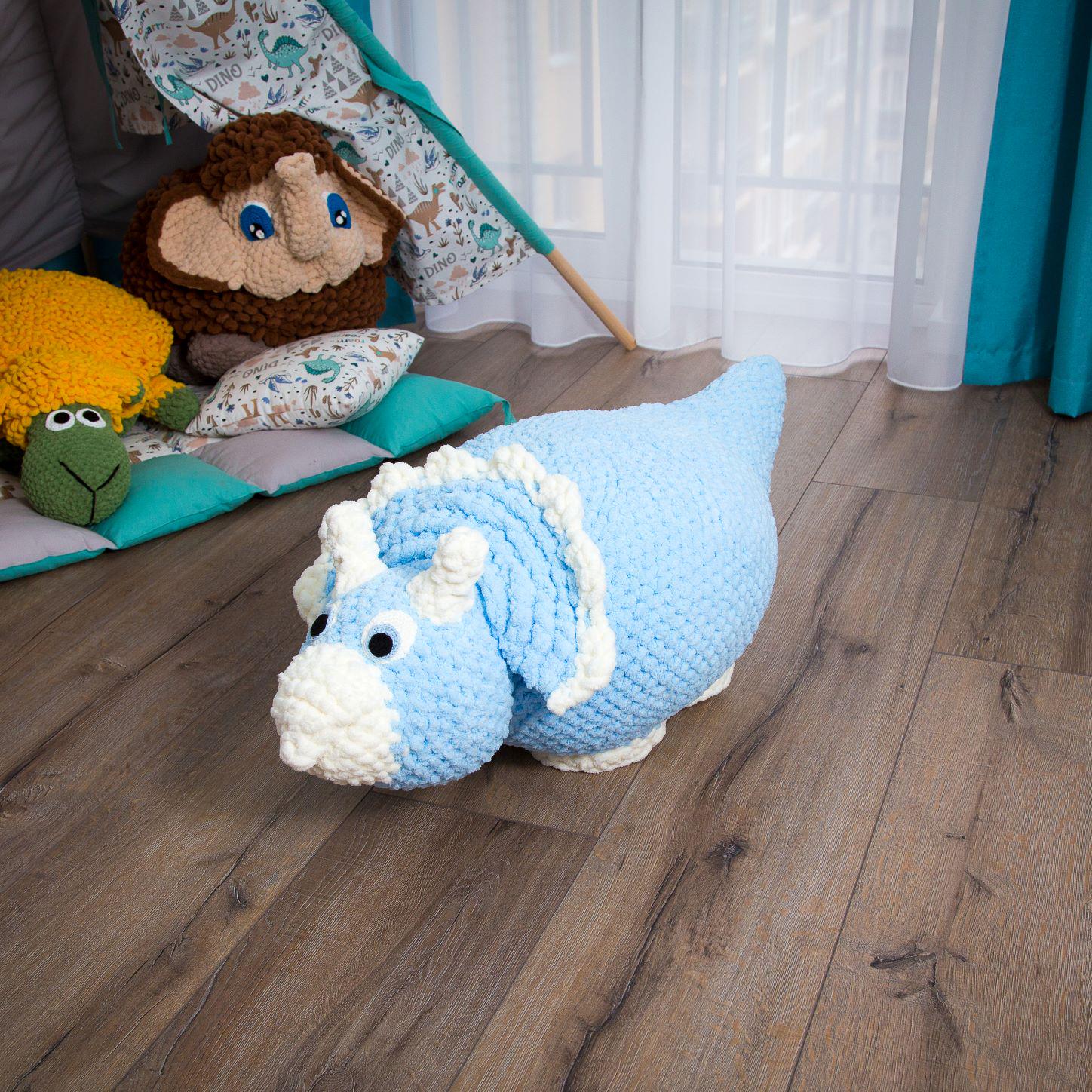 Пуф Динозаврик Трикси (615112021) - фото 4 Пуф Динозаврик Трикси (615112021) - фото 4