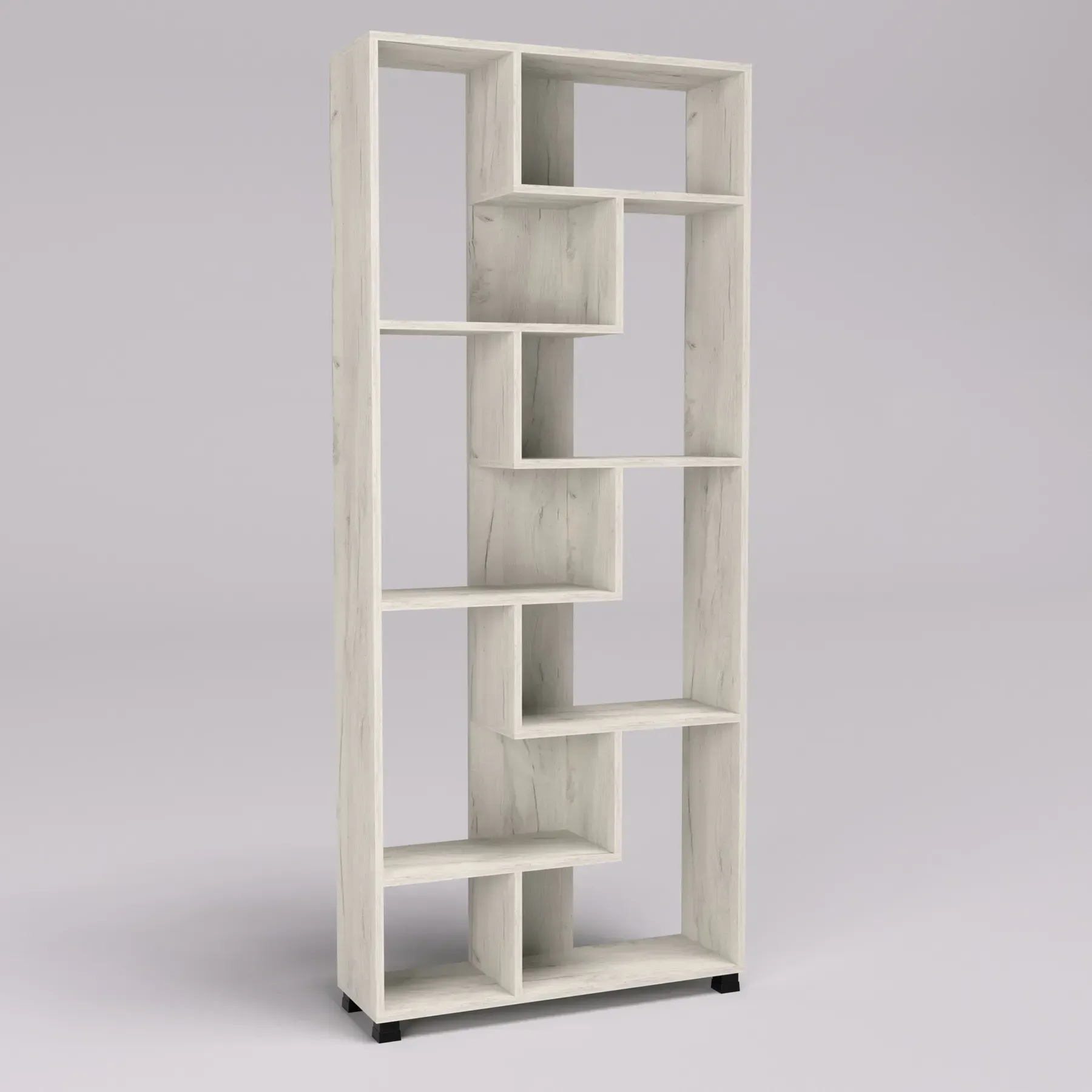 Стелаж Kontinent OS-4 80х25х190 см Дуб Крафт Білий (52811678) Стелаж Kontinent OS-4 80х25х190 см Дуб Крафт Білий (52811678)