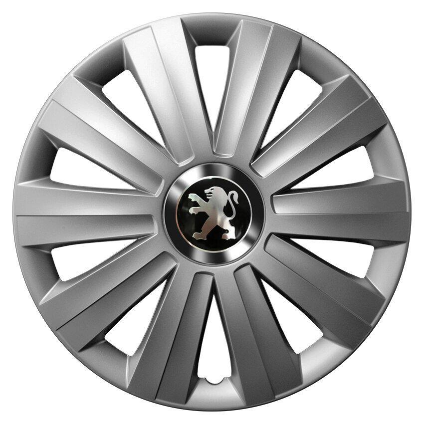 Комплект колпаков JAWOPLAST Viper R15 для Peugeot 4 шт. Silver (28434855)