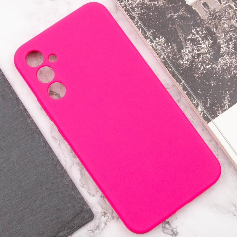 Противоударный Чехол Silicone Cover Lakshmi Full Camera (AAA) для Samsung Galaxy A54 5G Розовый / Barbie pink - фото 5