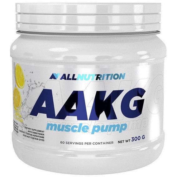 Аргинин для спорта All Nutrition AAKG Muscle Pump 300 г 60 порций Lemon Аргинин для спорта All Nutrition AAKG Muscle Pump 300 г 60 порций Lemon