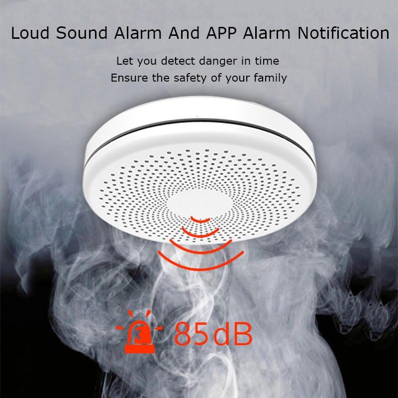 Датчик диму Wifi комбінований та CO Tuya Wifi Smoke&Carbon Monoxide Compound Alarm з сиреною та оповіщенням на смартфон - фото 10