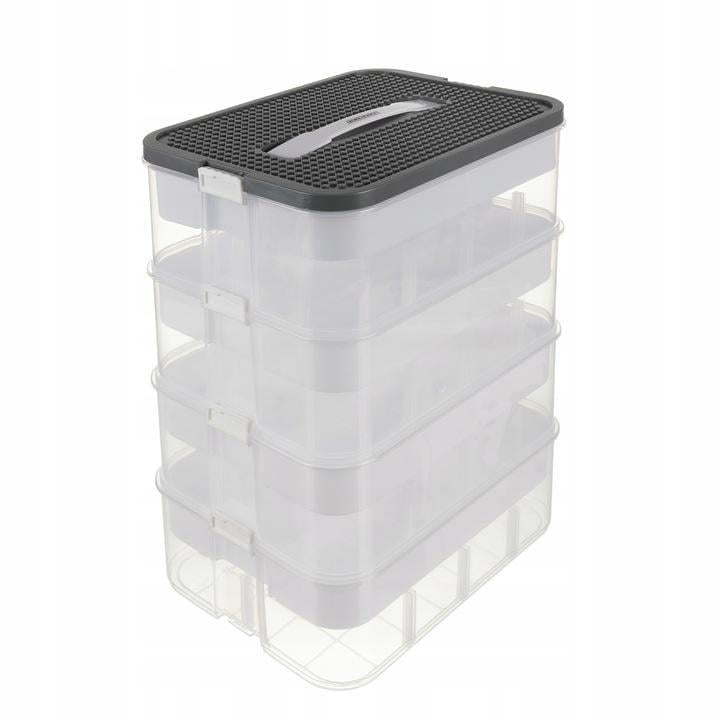 Контейнер для хранения конструктора Kruzzel 25758 4-уровневый