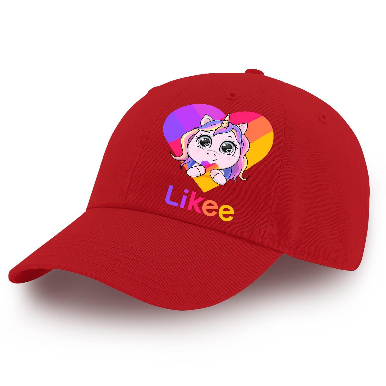 Кепка детская Unicorn Likee Красный (9273-1593-RD)