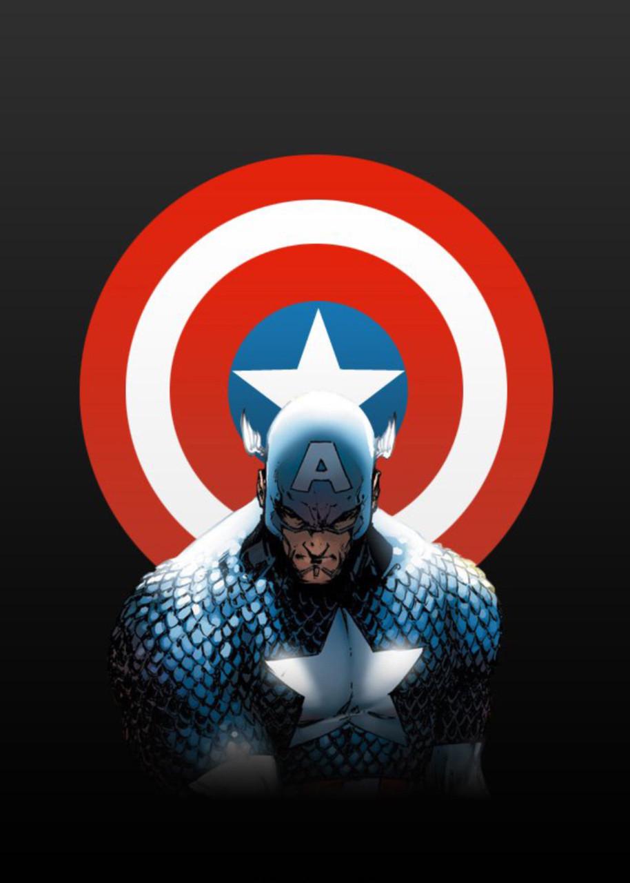 Картина GeekLand Captain America минимализм (CA.09.112)