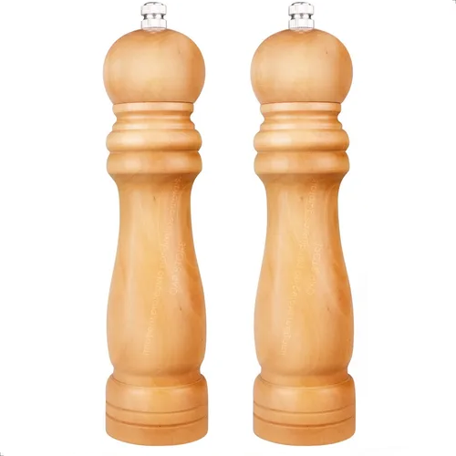 Набор деревянных мельниц для соли/перца/специй с керамическим механизмом 21x4,5 см 2 шт. (32398204)