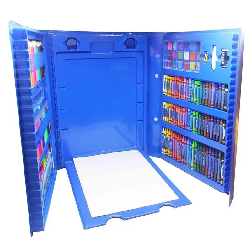 Набор для рисования Art Set с мольбертом 208 пр. Синий (14354)