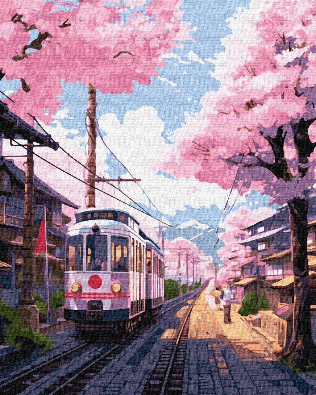 Набор для росписи по номерам Город в ранке 40х50 см (KHO3646)