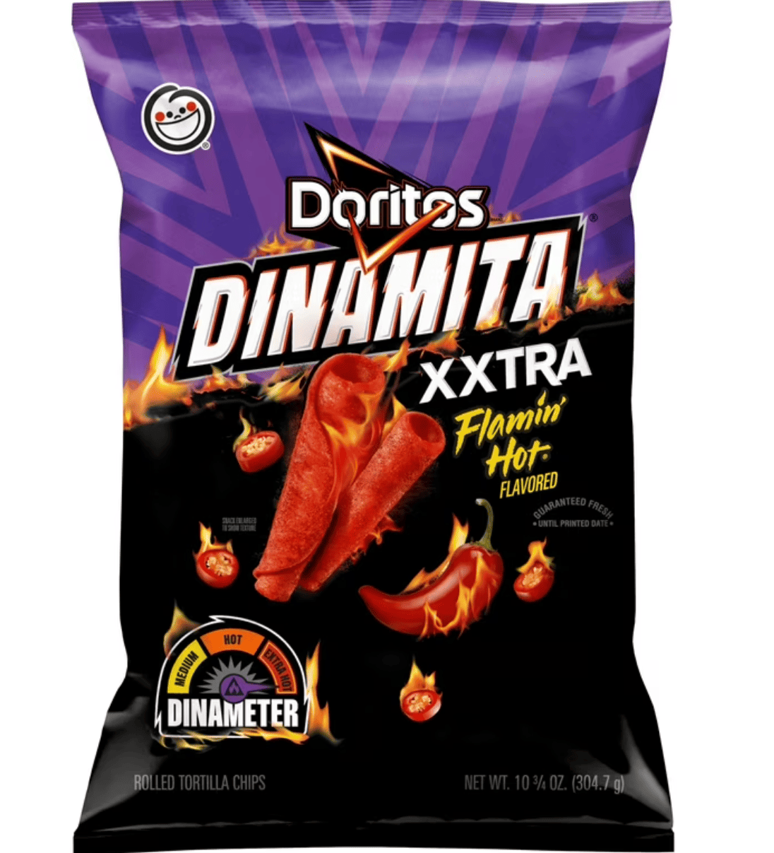 Чипсы Doritos Dinamita XXTRA Flamin' Hot Tortilla Chips 304,7 г (2881257158)