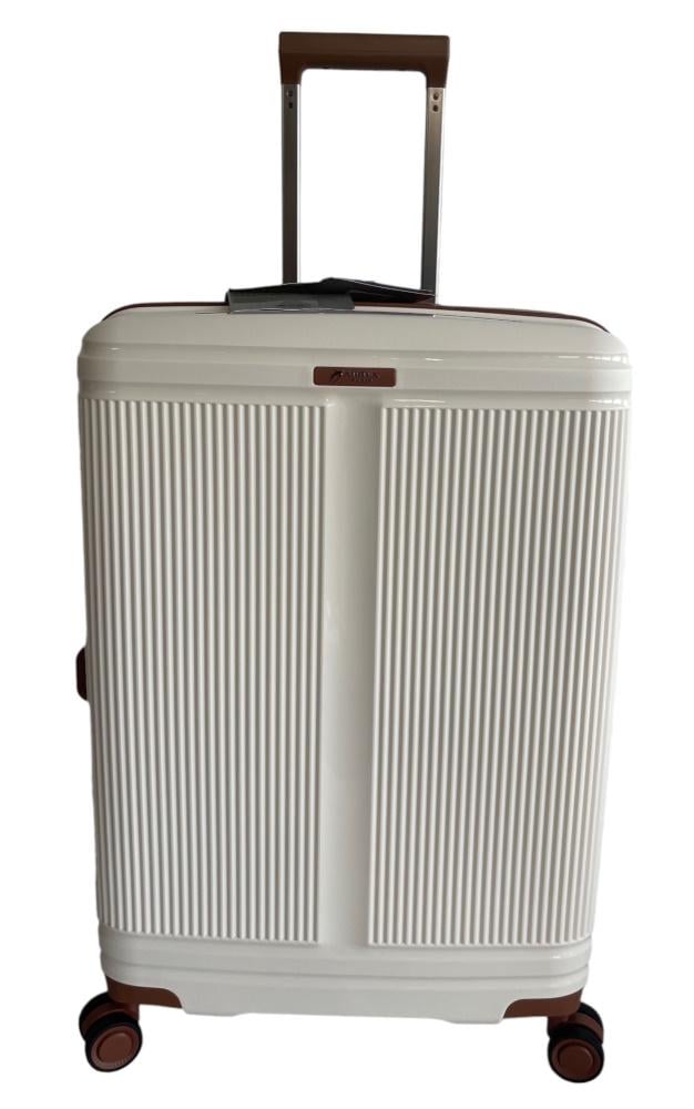 Чемодан большой Airtex 247 полипропилен L 108 л Кремовый