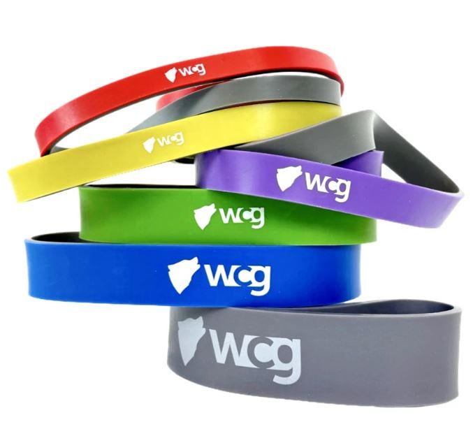 Резинка для подтягивания WCG W-4085 Two Colors набор из 6 резинок 6-18/8-25/10-30/13-40/15-45/20-60 кг (W-4085)