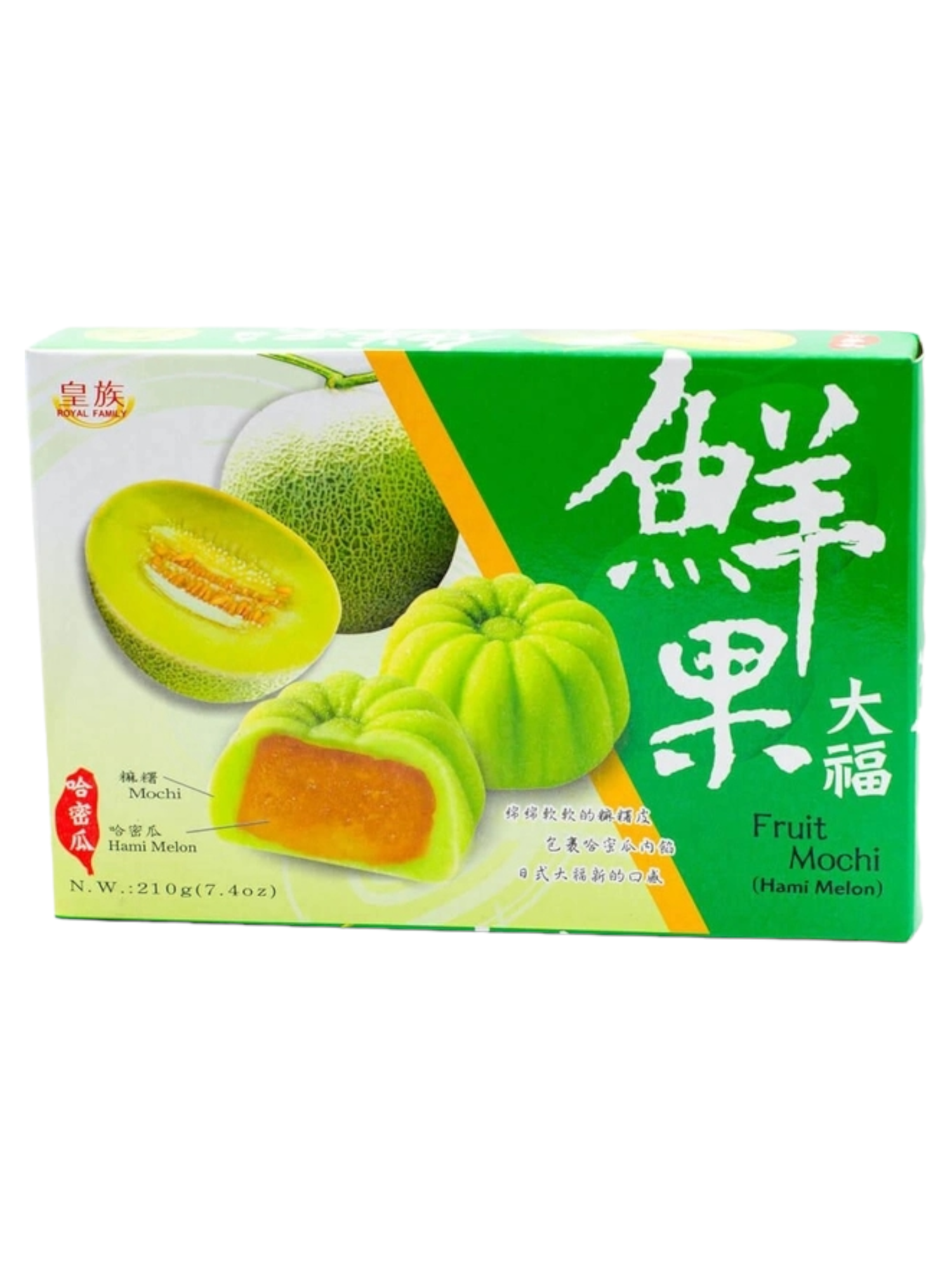 Тістечка Моті Мочі Royal Family з динею 210 г (0014)