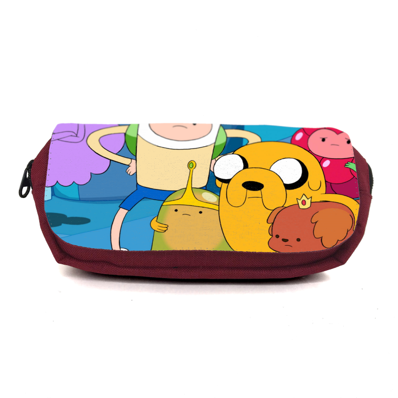 Пенал шкільний Adventure time-003-0 Червоний (1404953691)