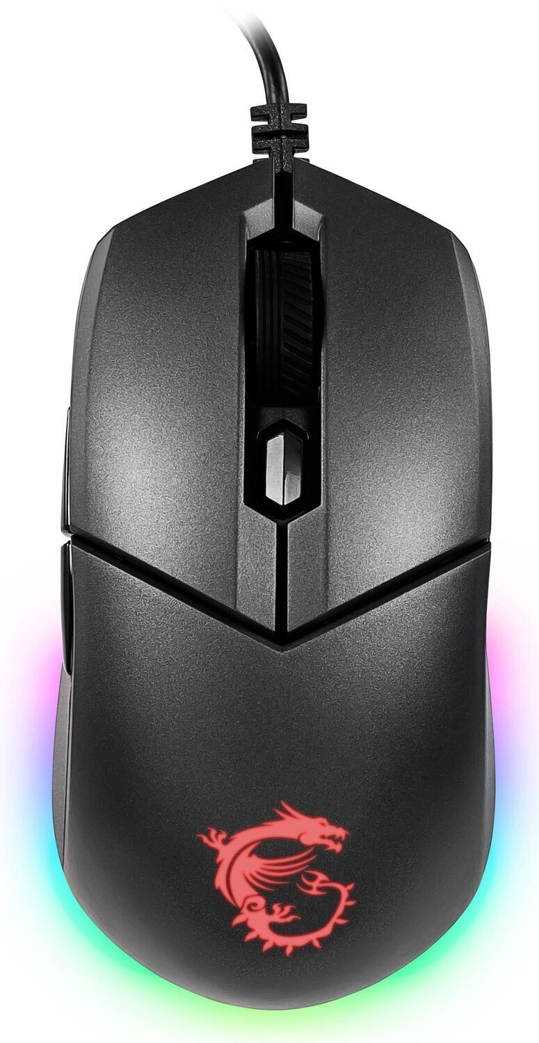 Комплект ігровий MSI Vigor GK30 COMBO провідна клавіатура та мишка з RGB-підсвічуванням USB 5000 DPI Чорний (618900) - фото 6