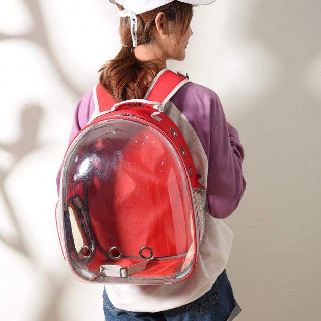 Рюкзак-переноска Lollimeow с расширителем для прогулок (DY435L) - фото 7 Рюкзак-переноска Lollimeow с расширителем для прогулок (DY435L) - фото 7