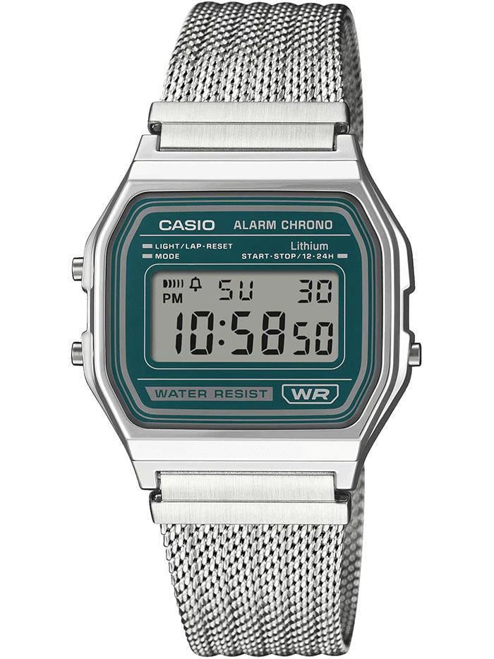 Наручные часы мужские Casio A158WEM-3EF Retro Vintage с подсветкой (2972719123)